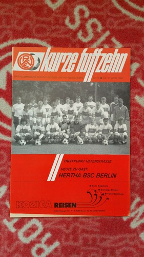 Rot weiss essen kurze - rot,