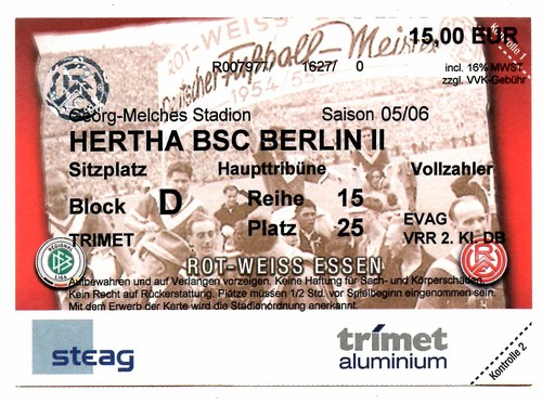 Ticket rot weiss - weiss, essen